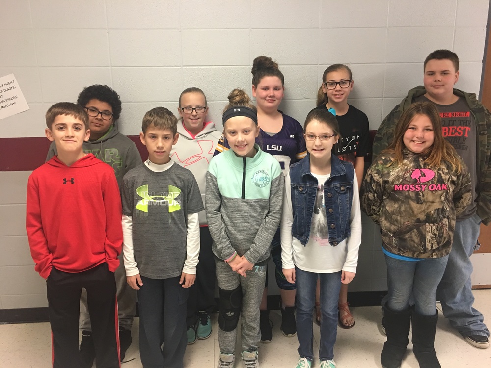 Students of the Week for March 6 | Beebe Middle School