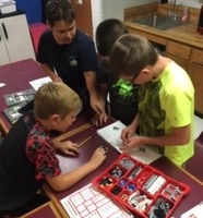 Learning with Legos in Mrs. Allgood's Class