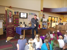 Arkansas Author James Babb Vists BMS