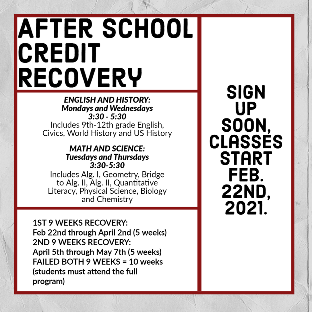 After School Credit Recovery