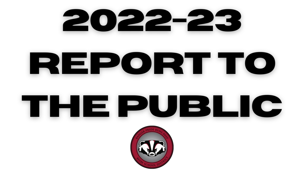 Annual Report To The Public Beebe School District