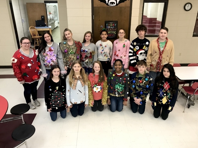 Ugly Sweater contestants