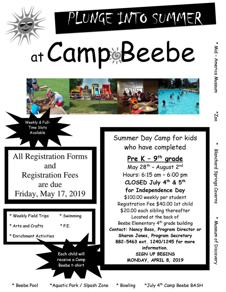 Camp Beebe 2019