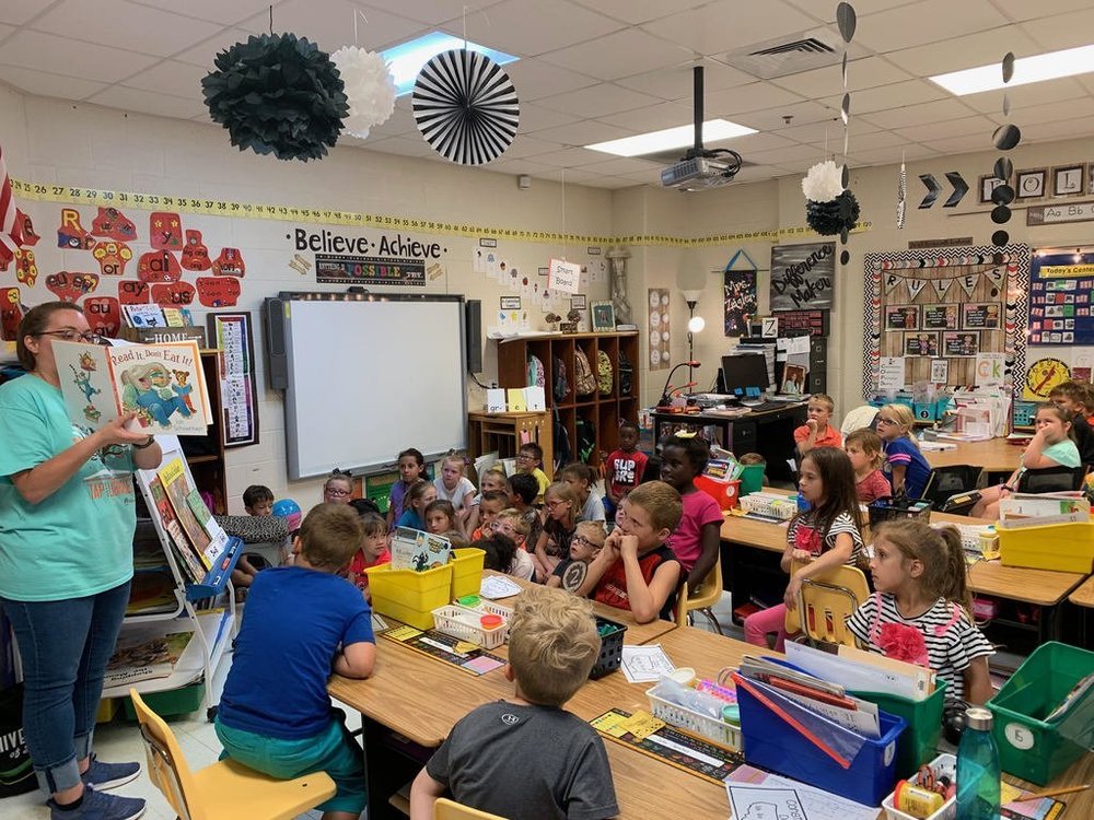 Goff Public Library Visits Encourage Love of Reading