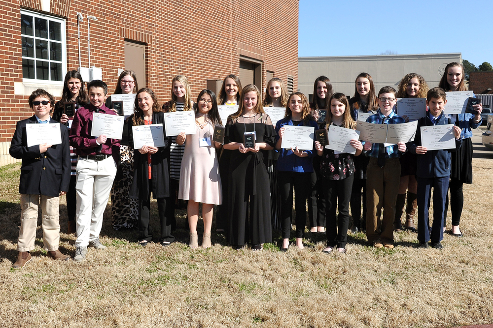 Beebe Jr. High Wins District Competitions for the 10th Year in a Row