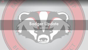 Badger Update
