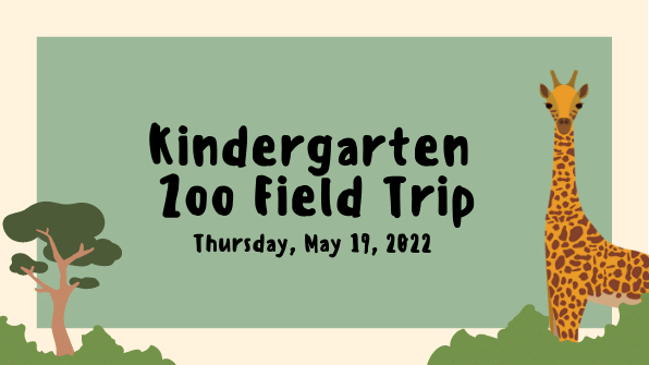 Kindergarten Zoo Trip