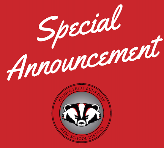 Special Announcement