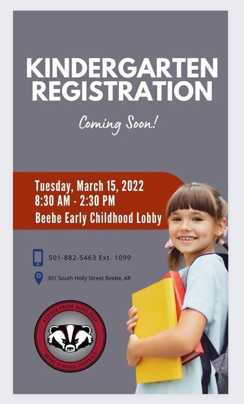 Kindergarten Registration Coming Soon | Beebe School District